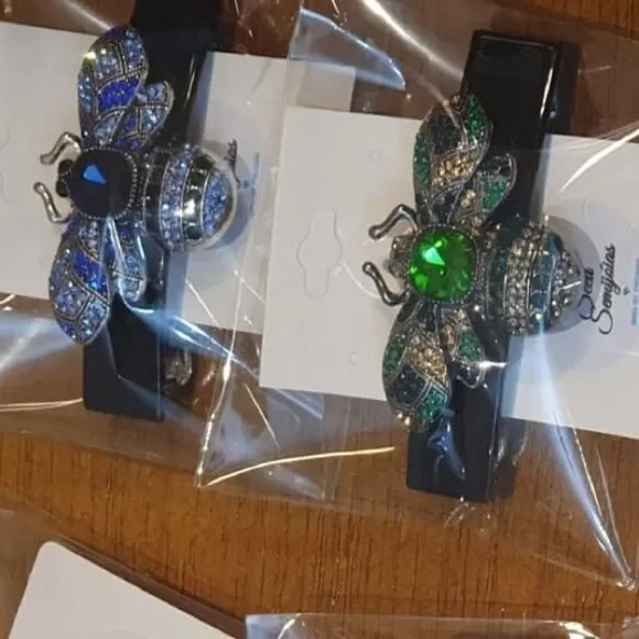 Hair Pin Bee with Rhinestone Top quality